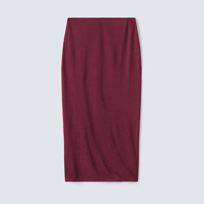 Women's Merino Maxi Skirt