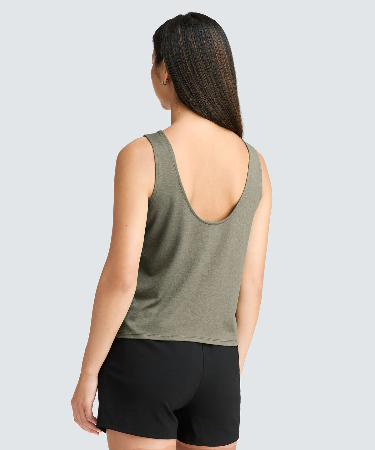 Women's Relaxed Merino Scoop Neck Tank