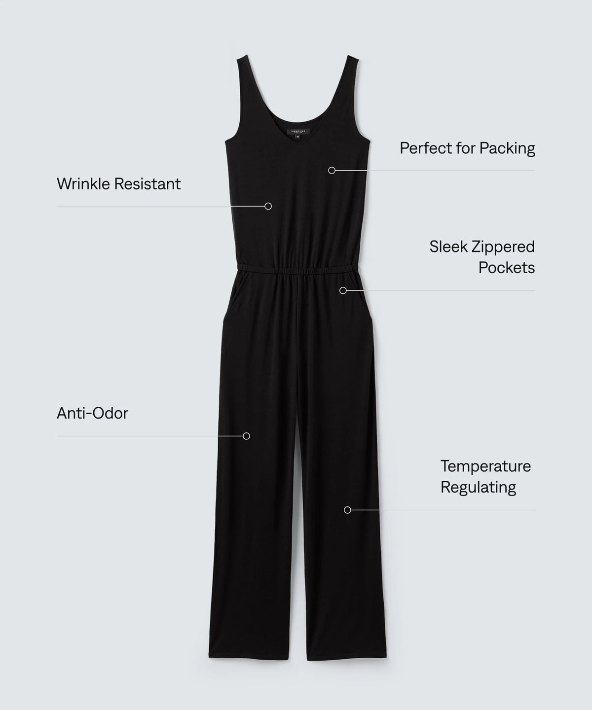 Women's Merino Travel Jumpsuit