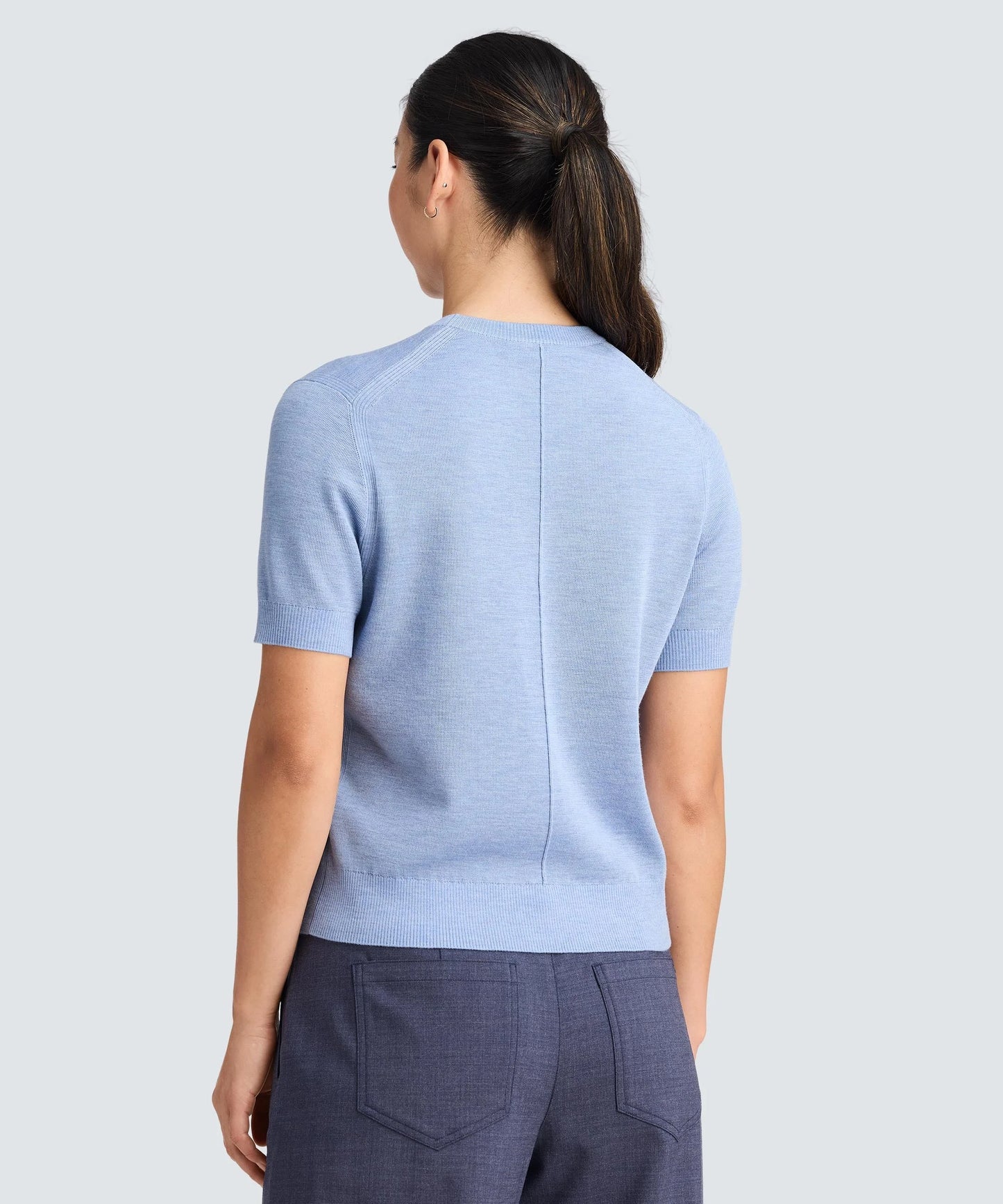Women's Fine Knit Merino T-Shirt