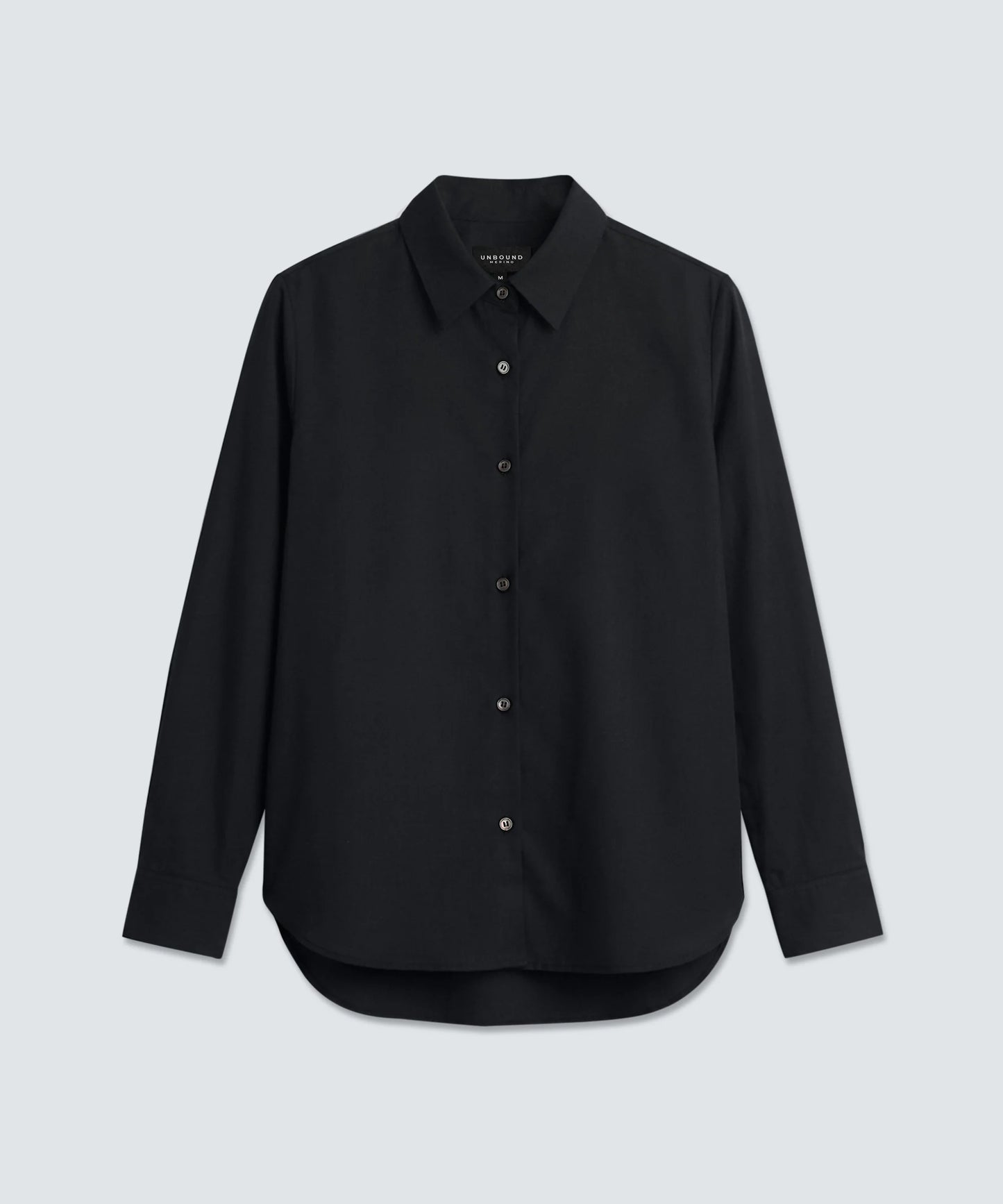 Women's Merino Poplin Button-Up