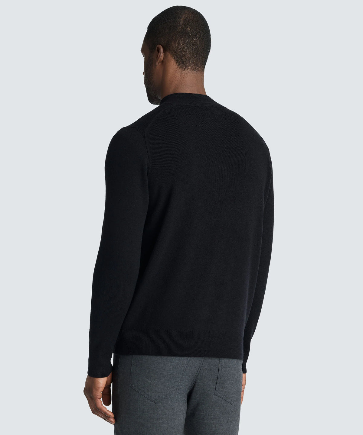 Men's Merino Knit Quarter Zip