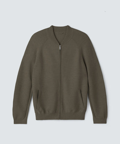 Men's Merino Knit Bomber