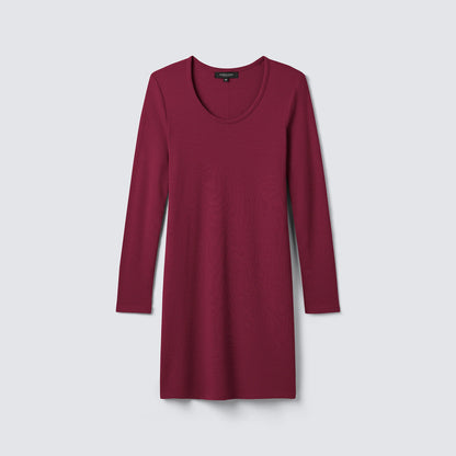 Women's Mini Merino Long Sleeve Dress