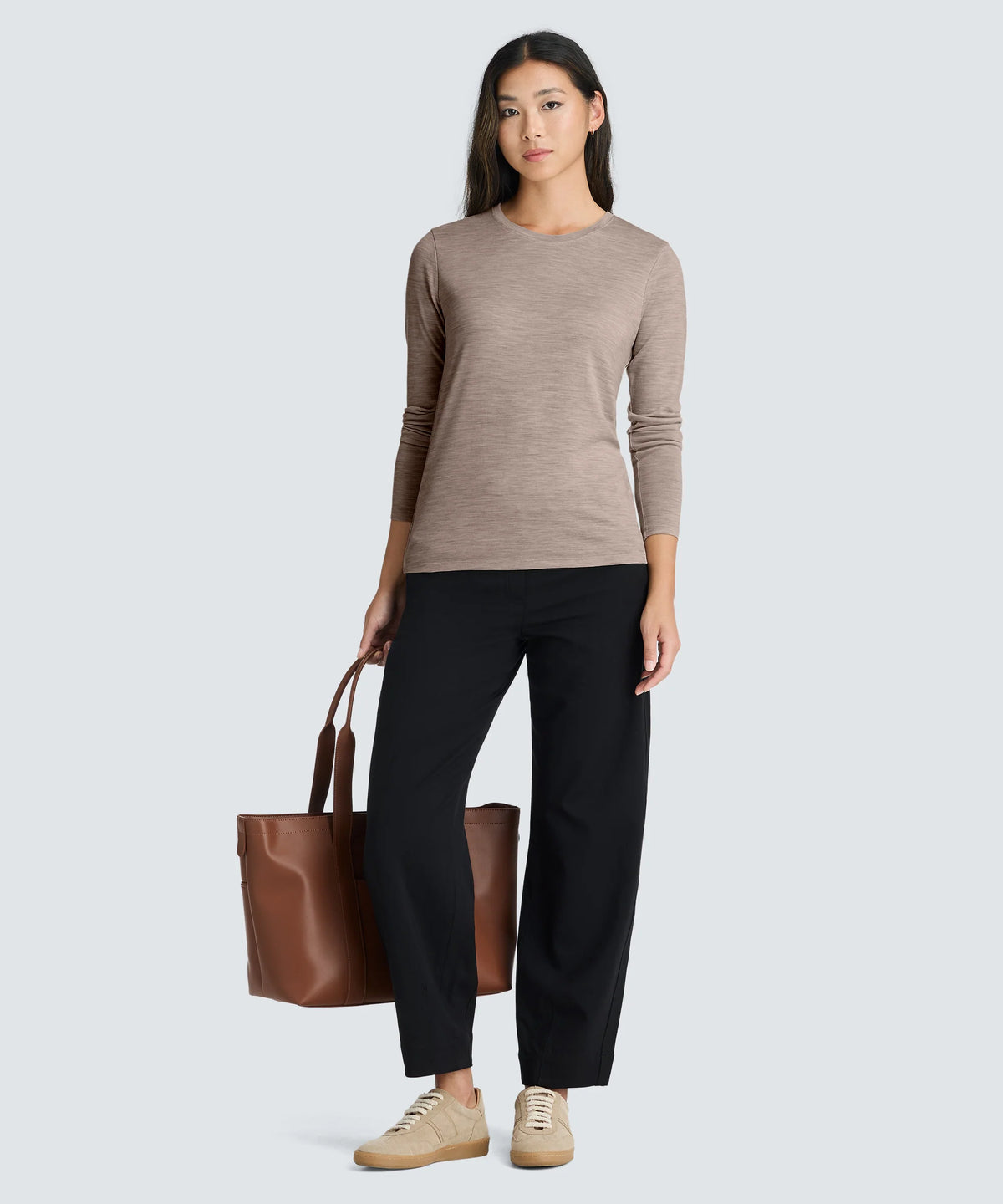 Women's Long Sleeve Merino Crew