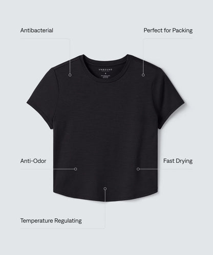 Women's Ultrafine Merino Sleep Top