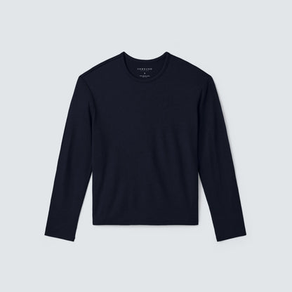 Women's Relaxed Long Sleeve Merino Crew