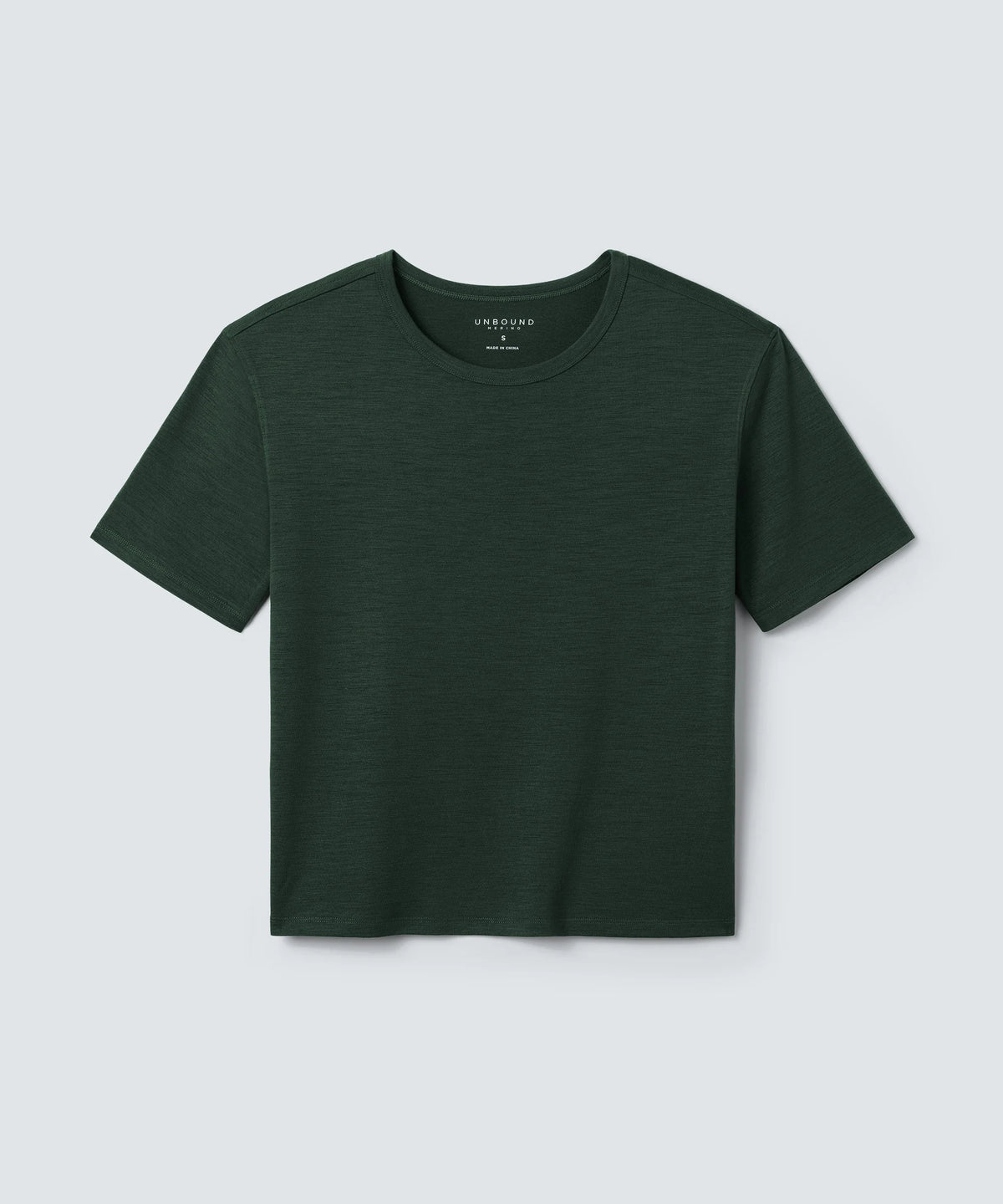 Women's Relaxed Merino Crew Neck T-Shirt