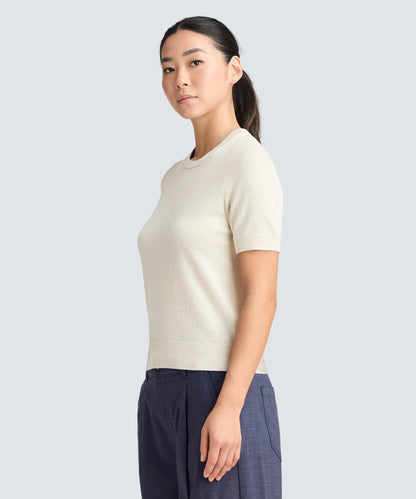Women's Fine Knit Merino T-Shirt