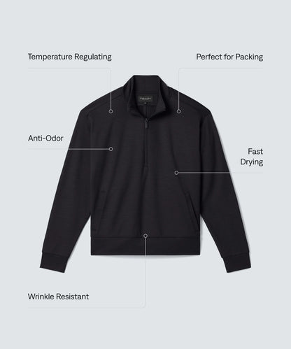 Women's Merino Transit Quarter Zip
