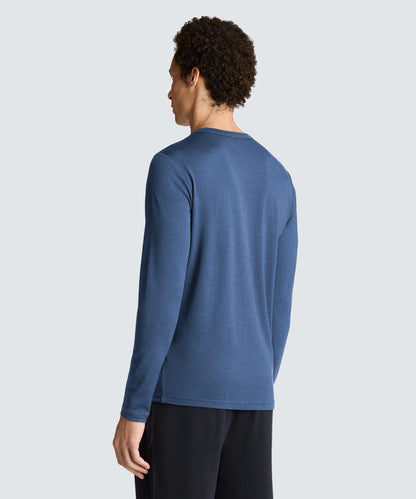 Men's Long Sleeve Merino Henley