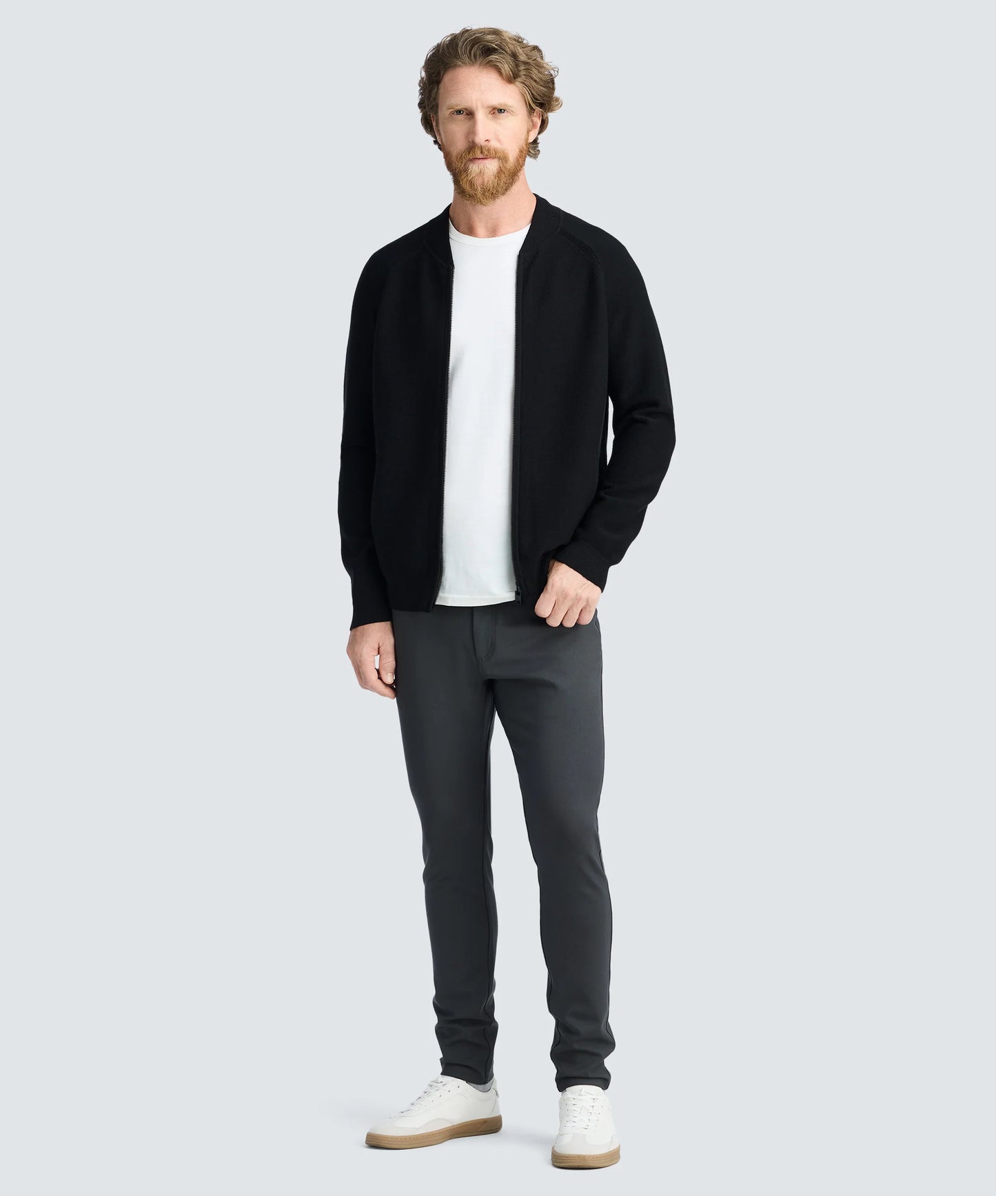 Men's Merino Knit Bomber