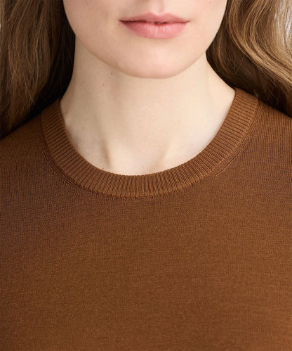 Women's Fine Knit Merino T-Shirt