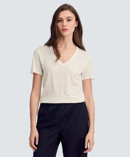 Women's Ultralight Merino V-Neck T-Shirt