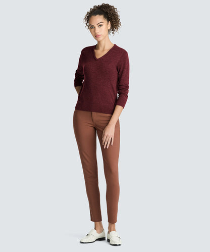 Women's Merino V-Neck Sweater