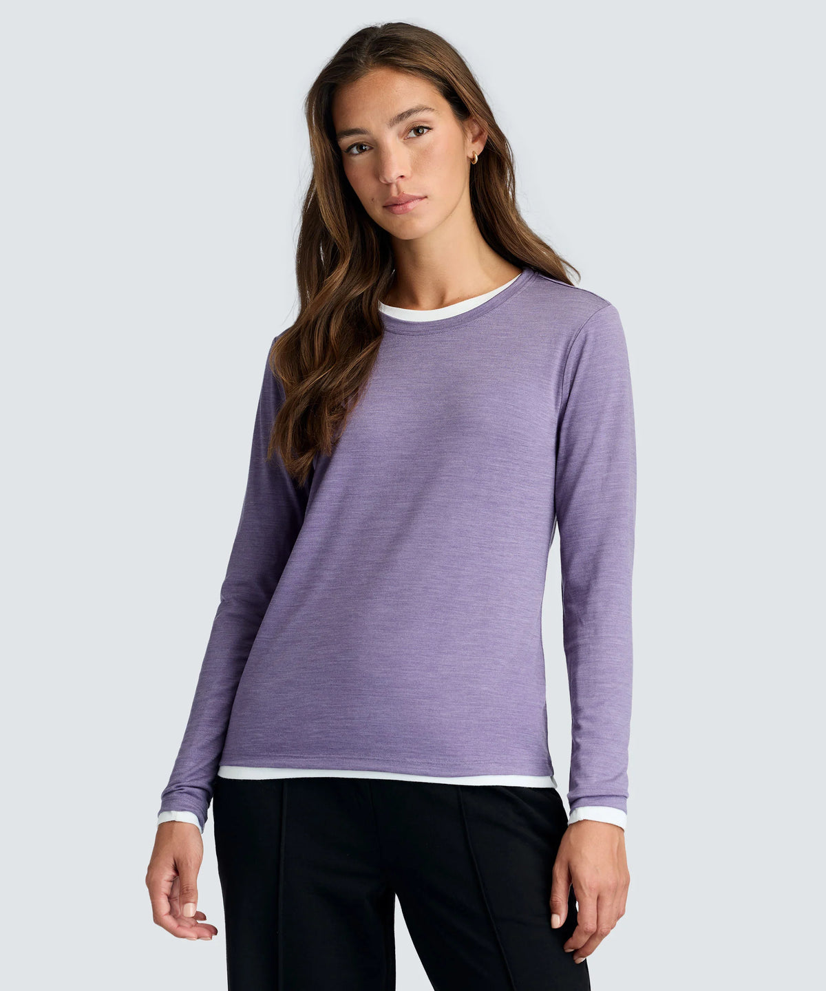 Women's Long Sleeve Merino Crew