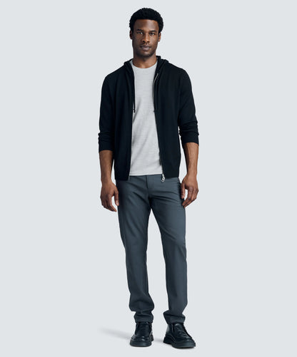 Men's Relaxed Merino Crew Neck T-Shirt