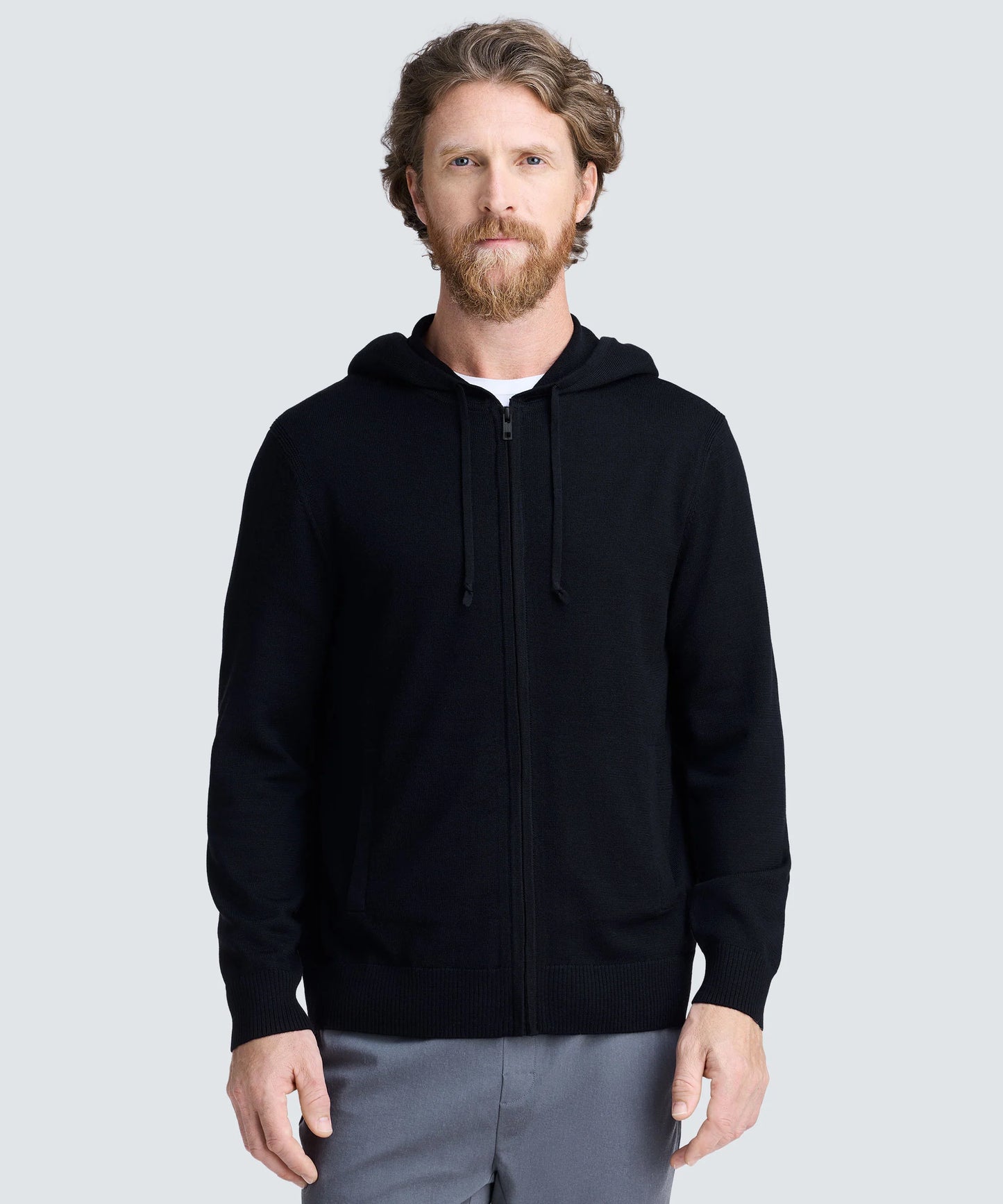 Men's Merino Knit Hoodie