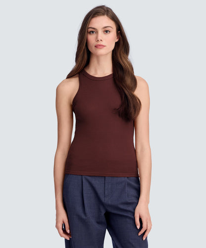 Women's Merino Rib Racer Tank