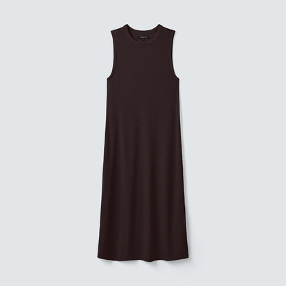 Women's Rib Merino Sleeveless Dress