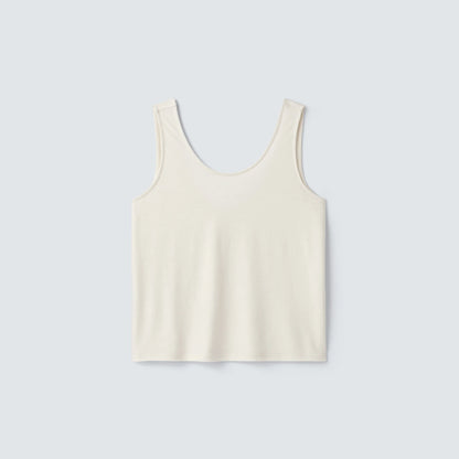 Women's Relaxed Merino Scoop Neck Tank