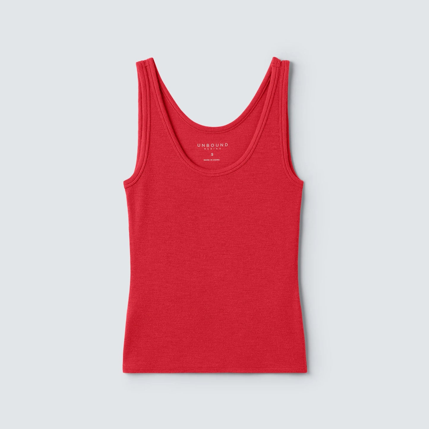 Women's Merino Rib Scoop Neck Tank
