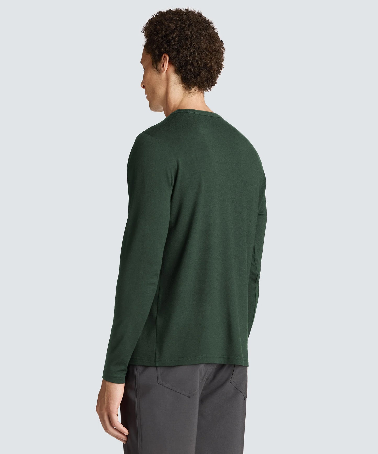 Men's Long Sleeve Merino Crew
