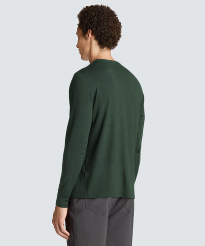Men's Long Sleeve Merino Crew
