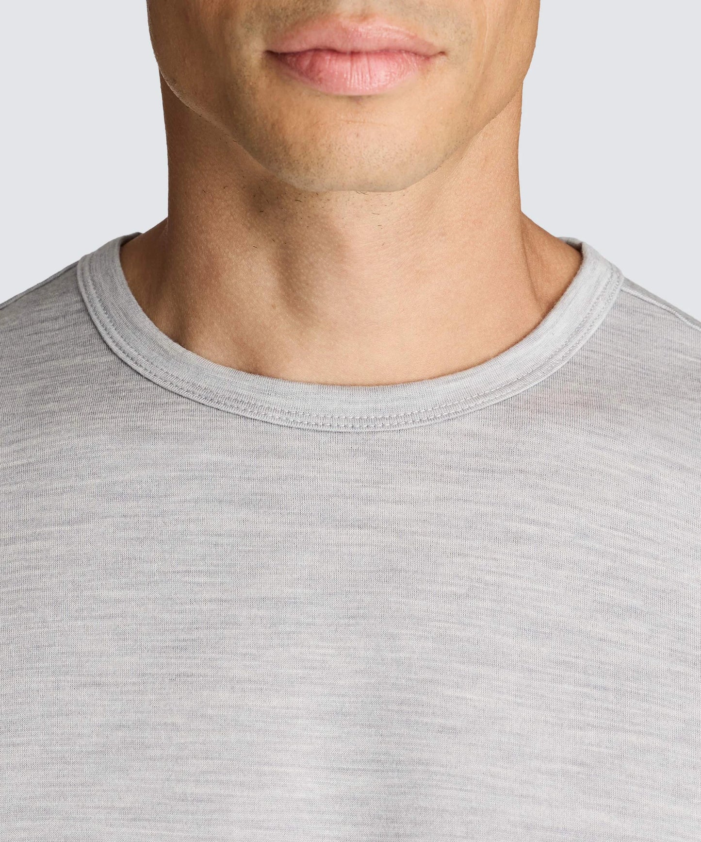 Men's Tall Merino Crew Neck T-Shirt