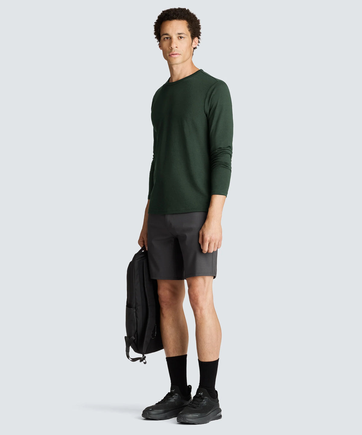 Men's Long Sleeve Merino Crew