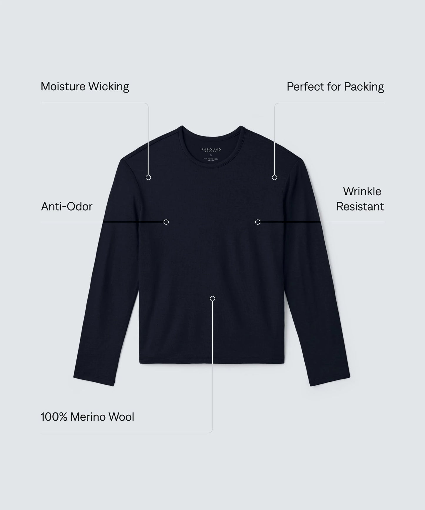 Women's Relaxed Long Sleeve Merino Crew