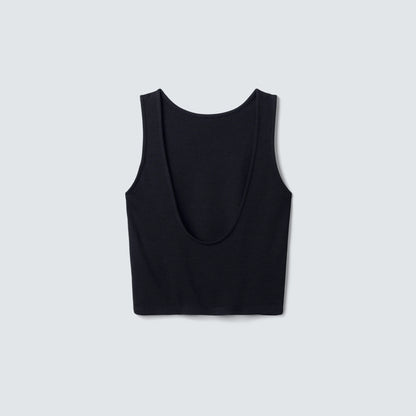 Women's Merino Cropped Tank