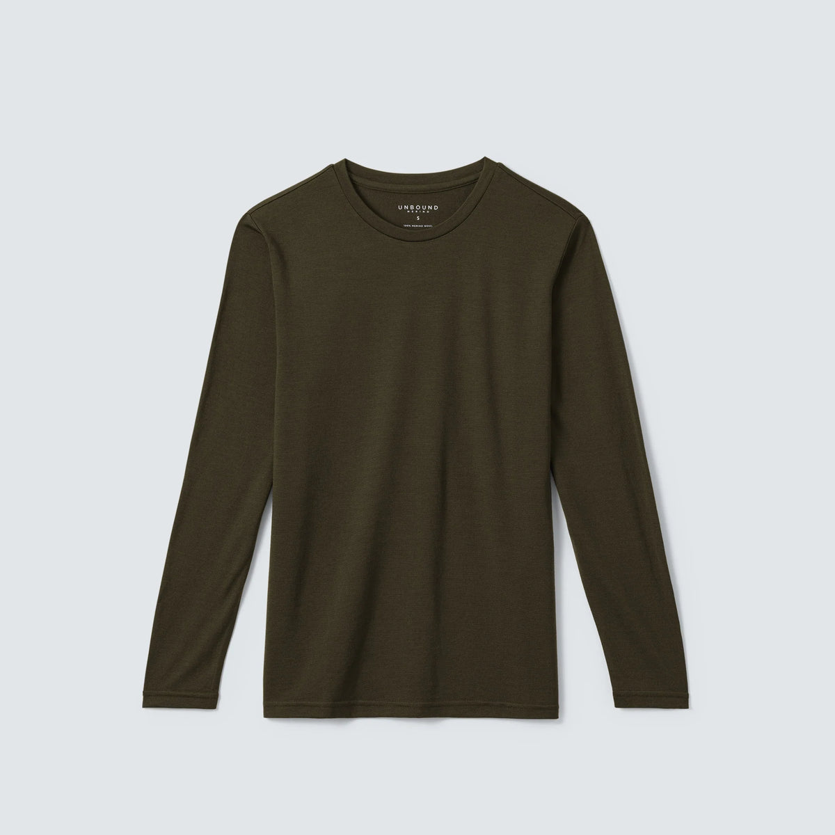 Men's Long Sleeve Merino Crew