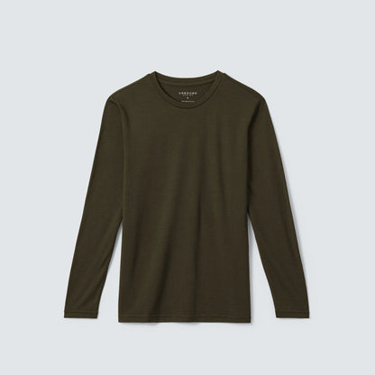 Men's Long Sleeve Merino Crew