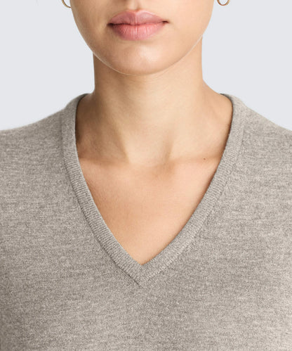 Women's Merino V-Neck Sweater