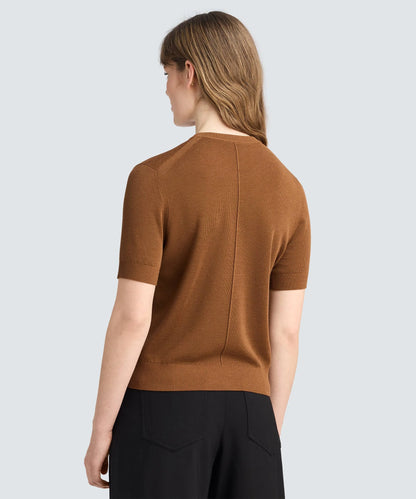 Women's Fine Knit Merino T-Shirt