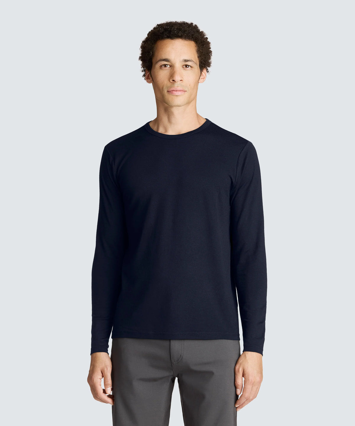 Men's Long Sleeve Merino Crew
