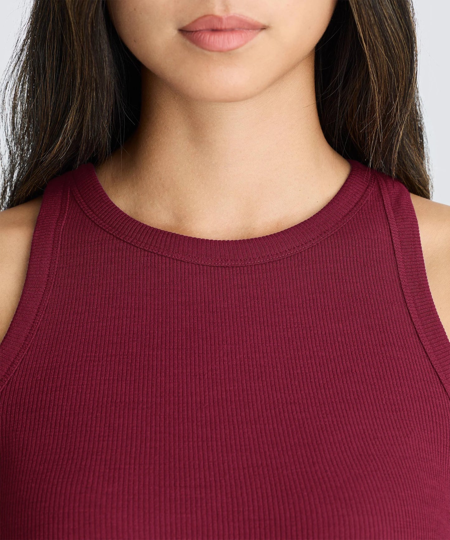 Women's Merino Rib Racer Tank