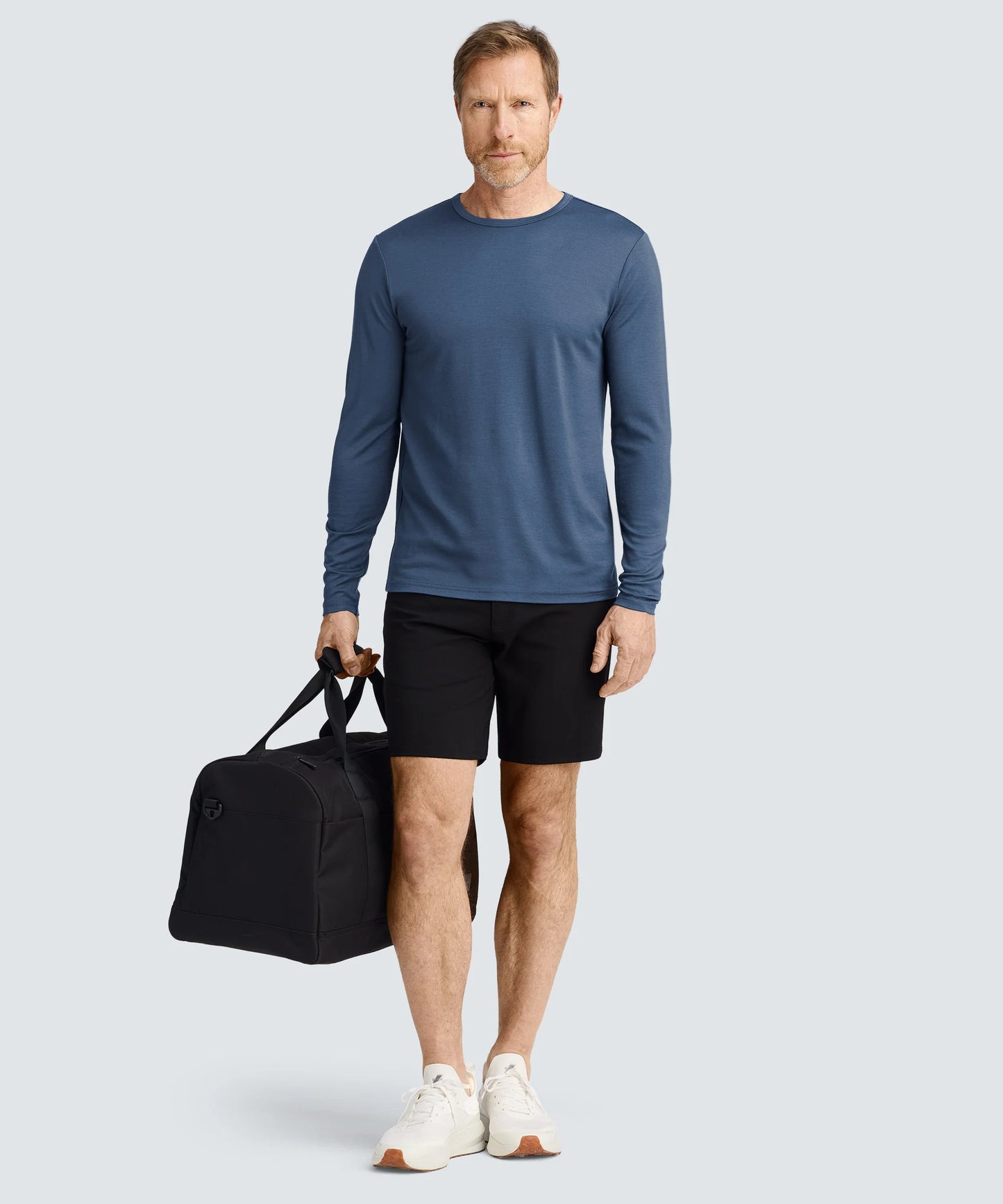 Men's Long Sleeve Merino Crew