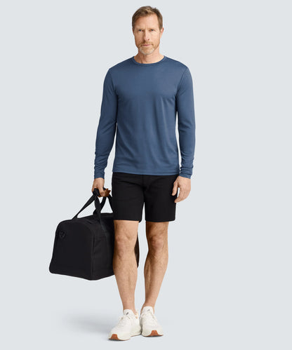 Men's Long Sleeve Merino Crew