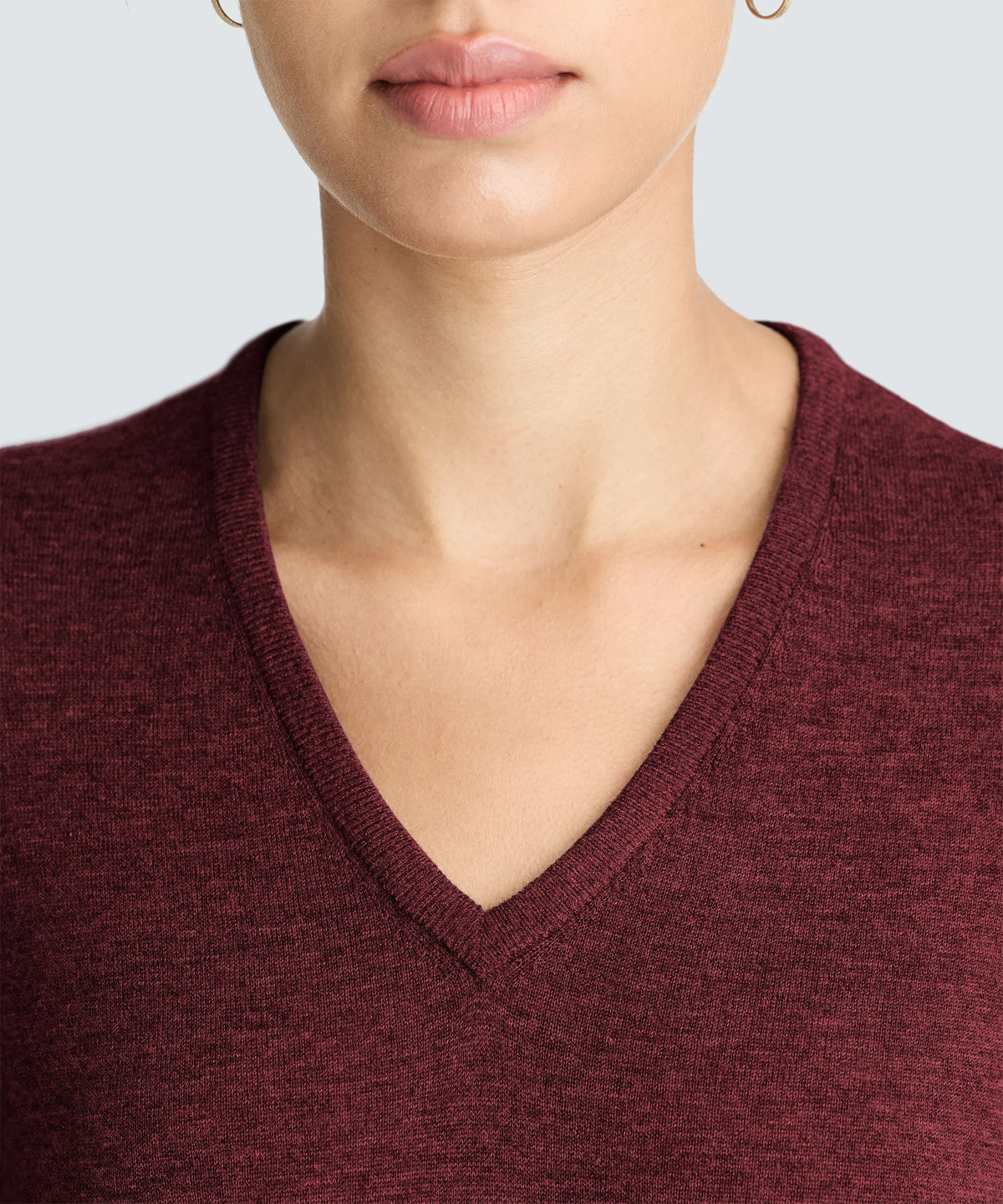 Women's Merino V-Neck Sweater