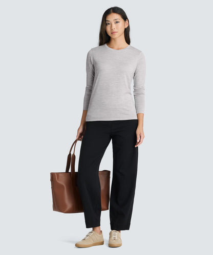 Women's Long Sleeve Merino Crew