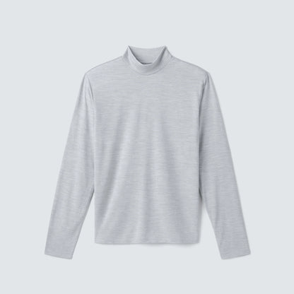 Men's Long Sleeve Merino Hi-Neck