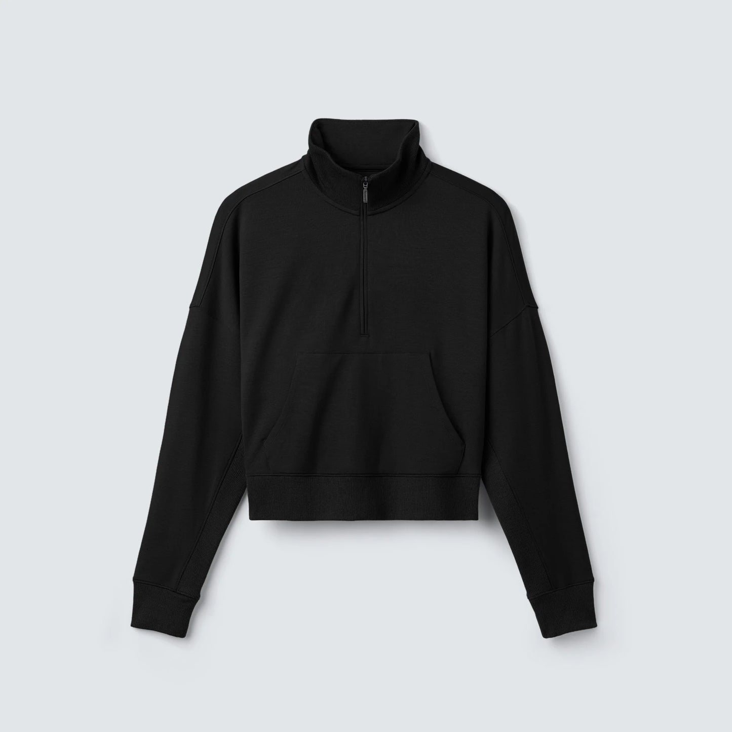 Women's Merino Cropped Quarter Zip