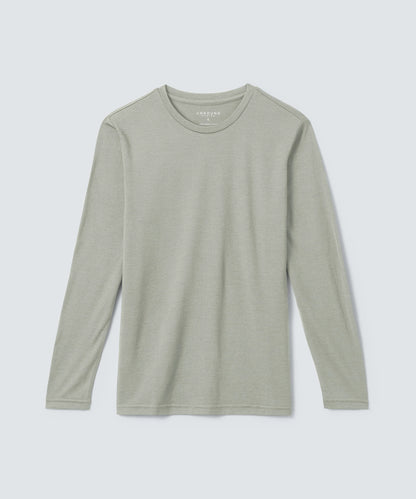 Men's Long Sleeve Merino Crew