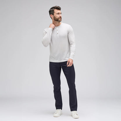 Men's Long Sleeve Merino Henley