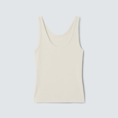 Women's Merino Rib Scoop Neck Tank