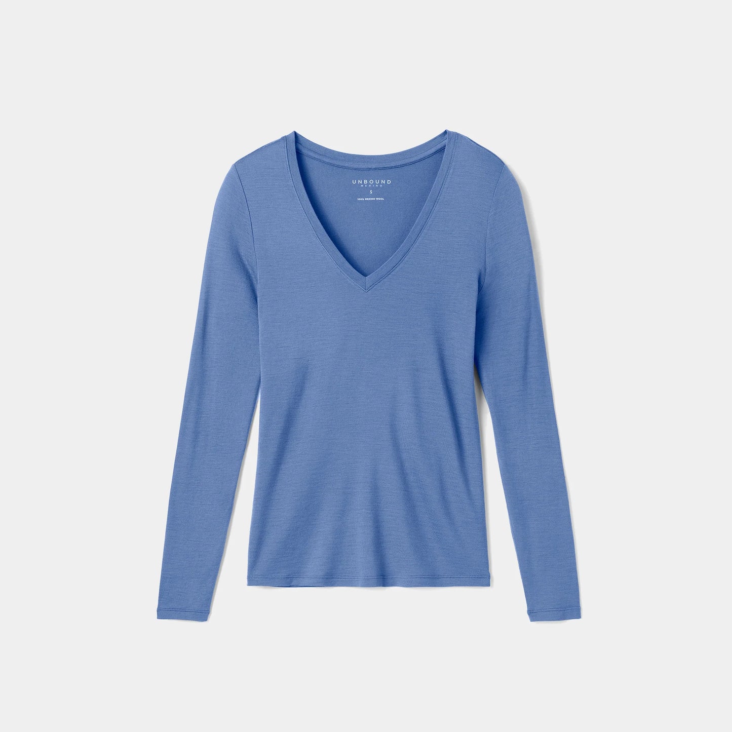 Women's Slim Merino Long Sleeve V-Neck