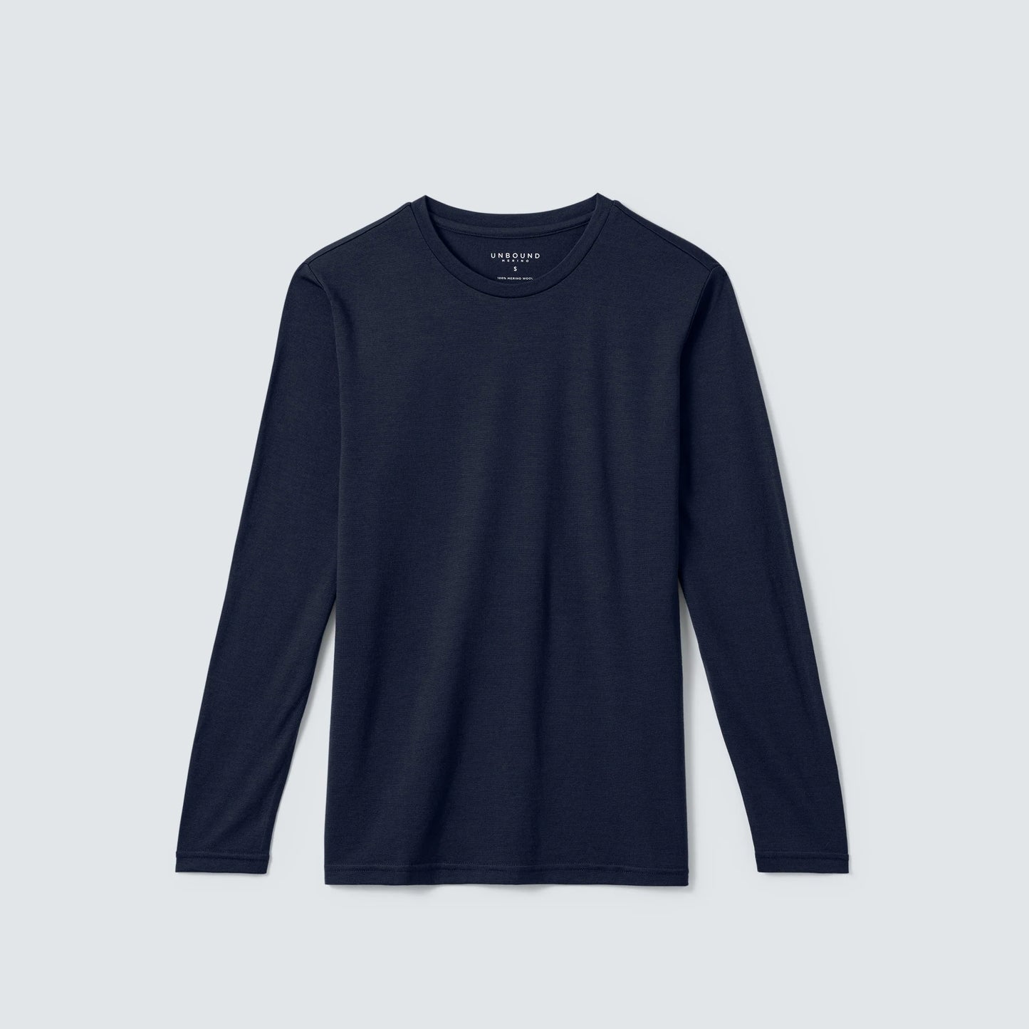 Men's Tall Long Sleeve Merino Crew