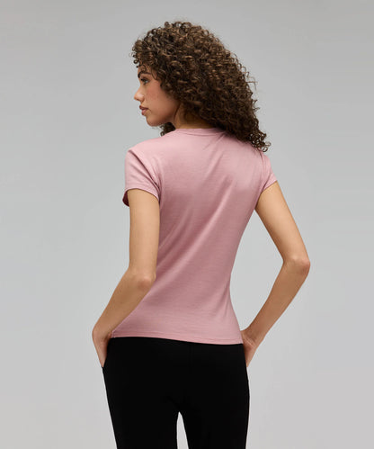 Women's Slim Merino Crew Neck T-Shirt